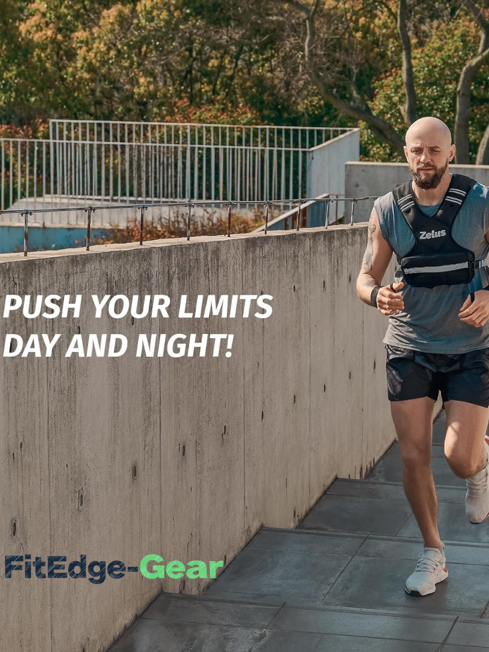 Adjustable Weighted Vest (11–20 lbs) | Strength & Cardio Training